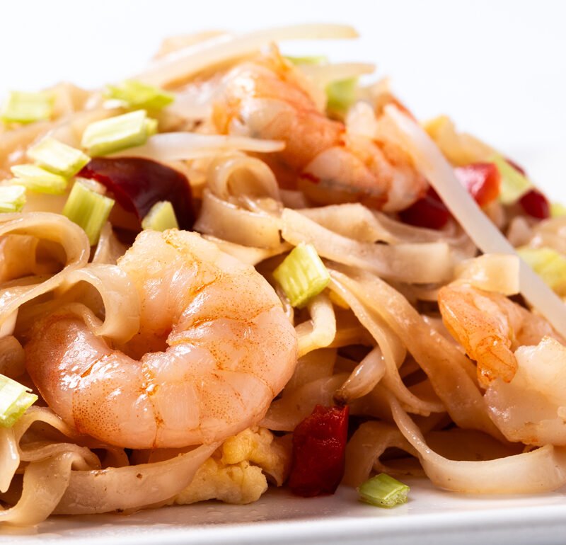 Pad Puk Shrimp